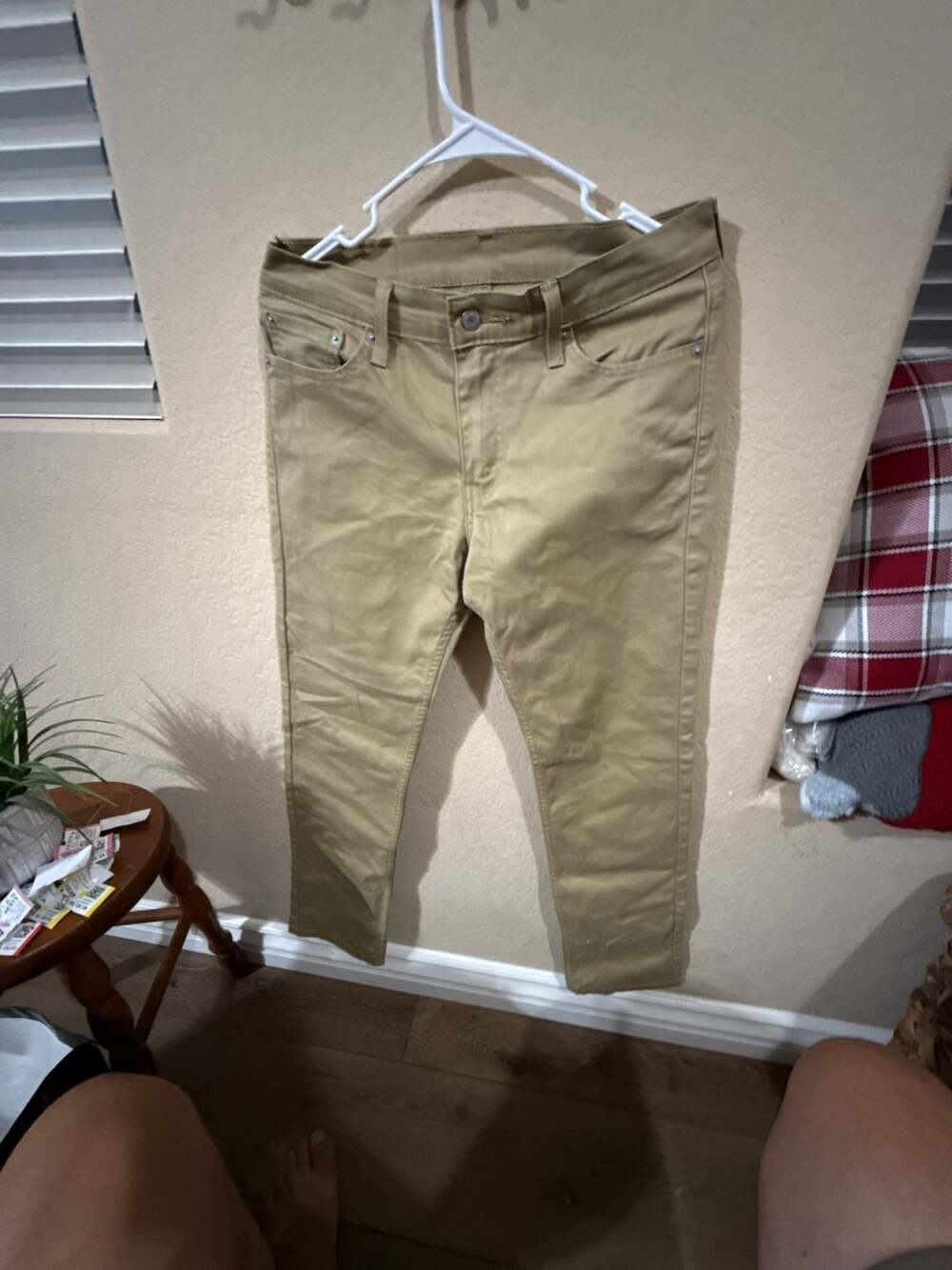 Levi's 511 Slim Jeans W30 L30 Tan Khaki